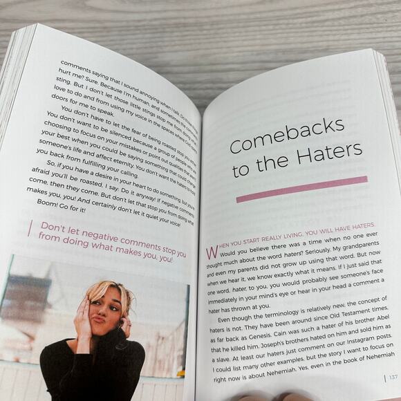 LIVE by Sadie Robertson Book Hardcover 2020 Young Adult Nonfiction Inspirational - Picture 8 of 10